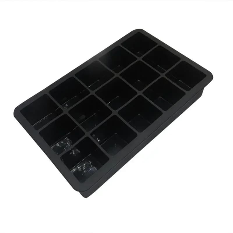 Nouveau 15 grille Silicone glaçon moule grand plateau moule glace fabricant Non toxique Durable Bar 