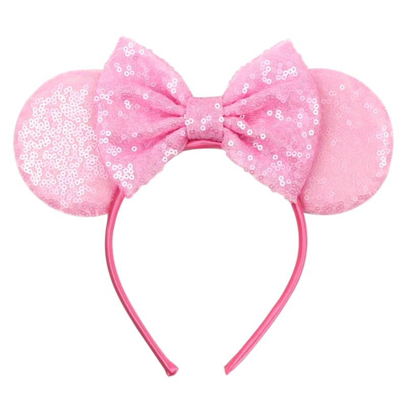 Bandeau classique oreilles de souris pour femmes et filles, bandeau de princesse pour fête de Festiv