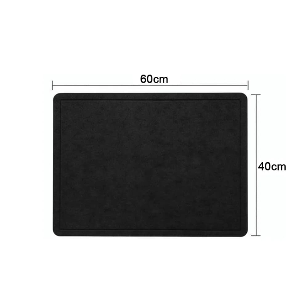 Planche de puzzle pliable en feutre, épaisse, antidérapante, résistante à l'humidité, design incliné