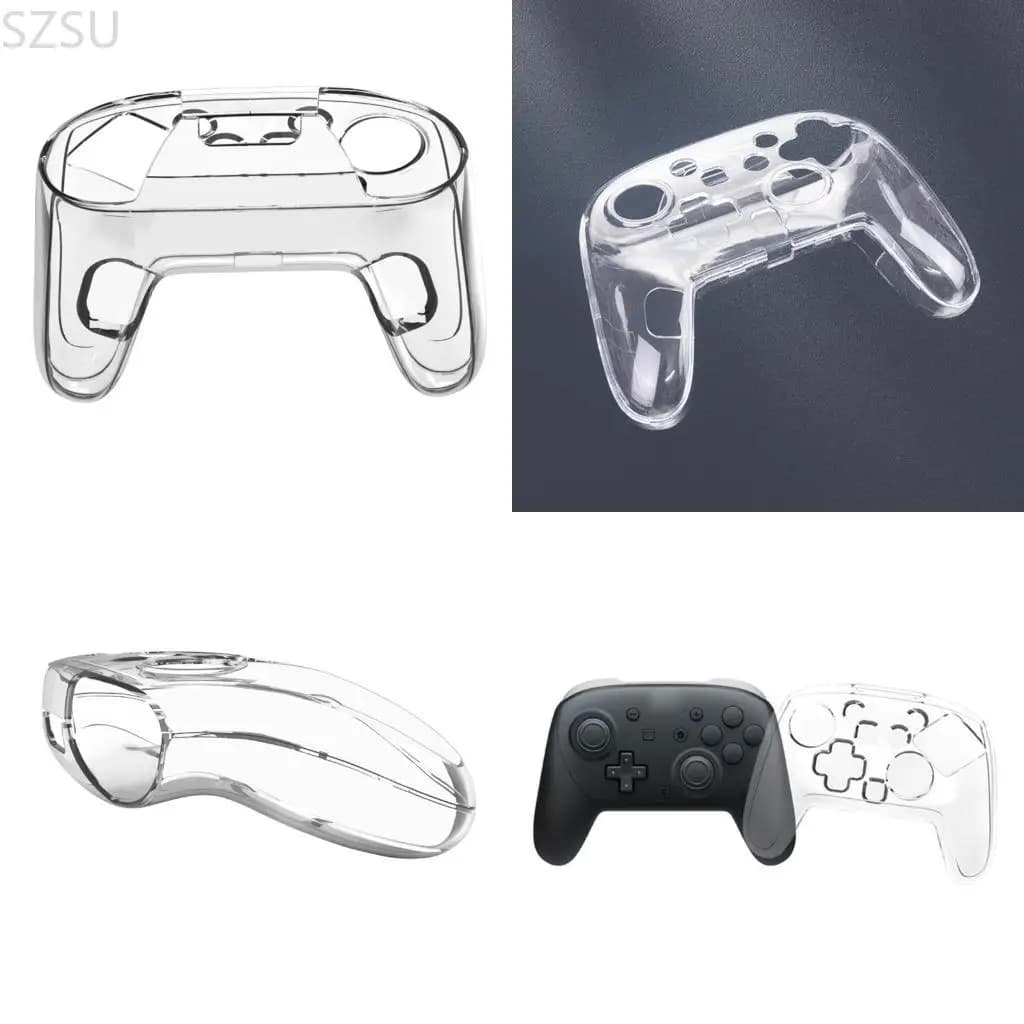 SZSU – couvercle coque contrôleur, boîtier Transparent, anti-rayures, outil moins d'assemblage, form
