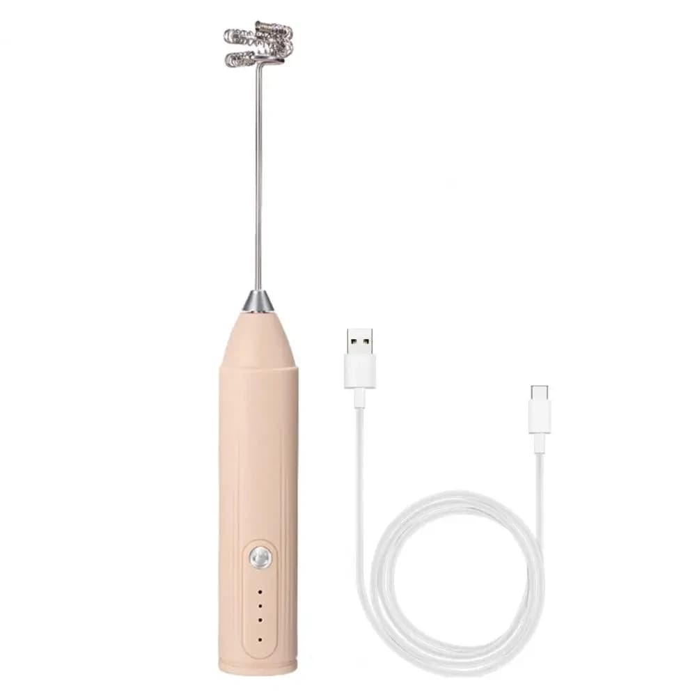 Mousseur à lait portatif, mini-mixeur électrique, mixeur portable, mixeur à lait rechargeable USB à 