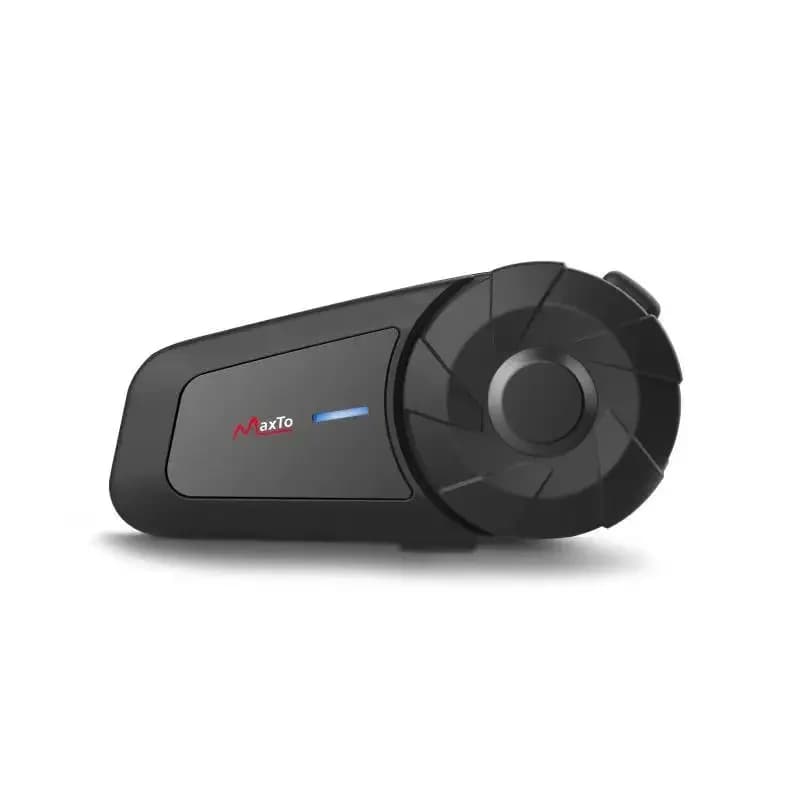 Maxto MX1 casque de moto Bluetooth casque interphone prend en charge 2 personnes interphone avec une