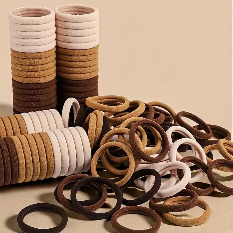 30-200 pièces accessoires de cheveux pour femmes fille bandes de cheveux de base bandeau cordes de c