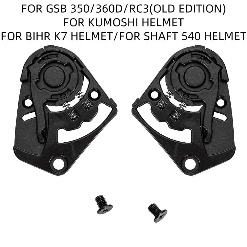 Base pour casque GSB 350 360D RC3, pour casque Bihr K7, édition casque Kumoshi, pièces de rechange, 