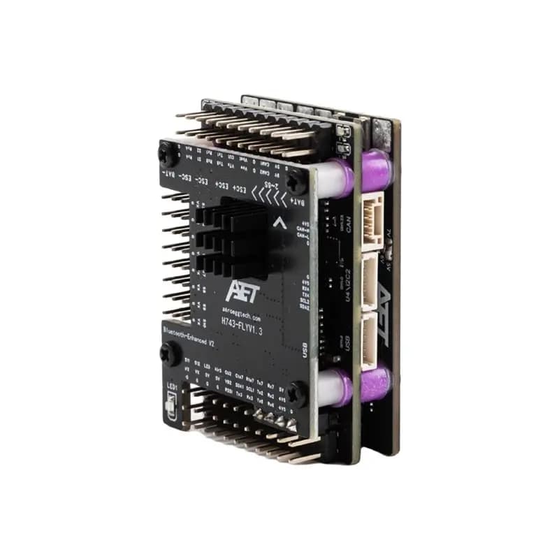 Contrôleur de vol ABGI-H743-Basic FC H743, avec IMU double canal, Module GPS, Interface USB Bluetoot