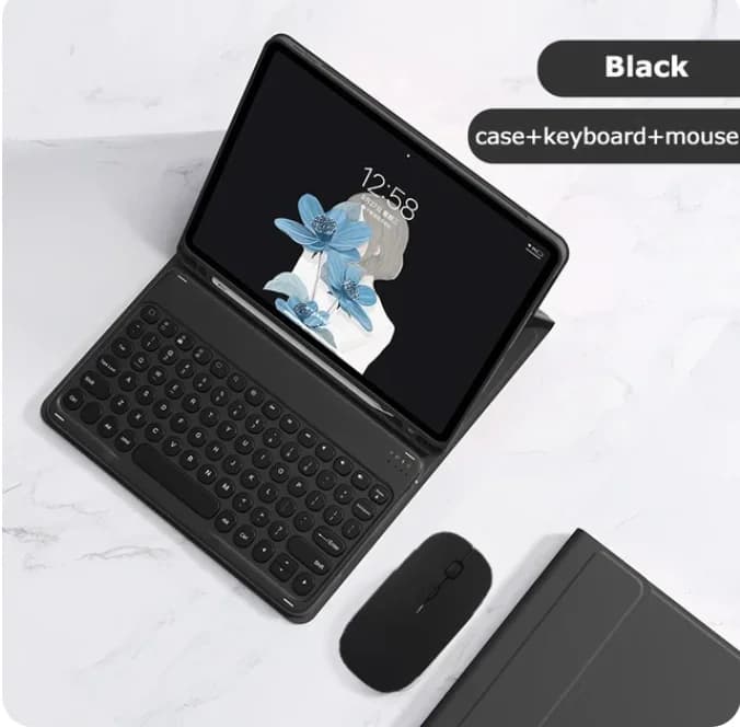 Pour iPad 11th A16 2025 étui pour clavier iPad 8th 9th 10th génération étui Air 11 Air 5 10.2 Mini 6