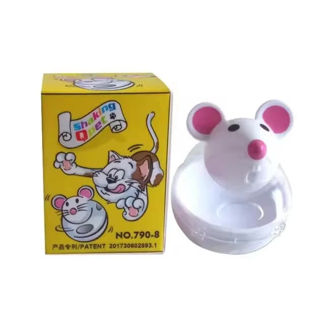 Jouet Disp alimentaire en forme de souris, jouet pour chaton, Puzzle écologique, jeu de chasse inter