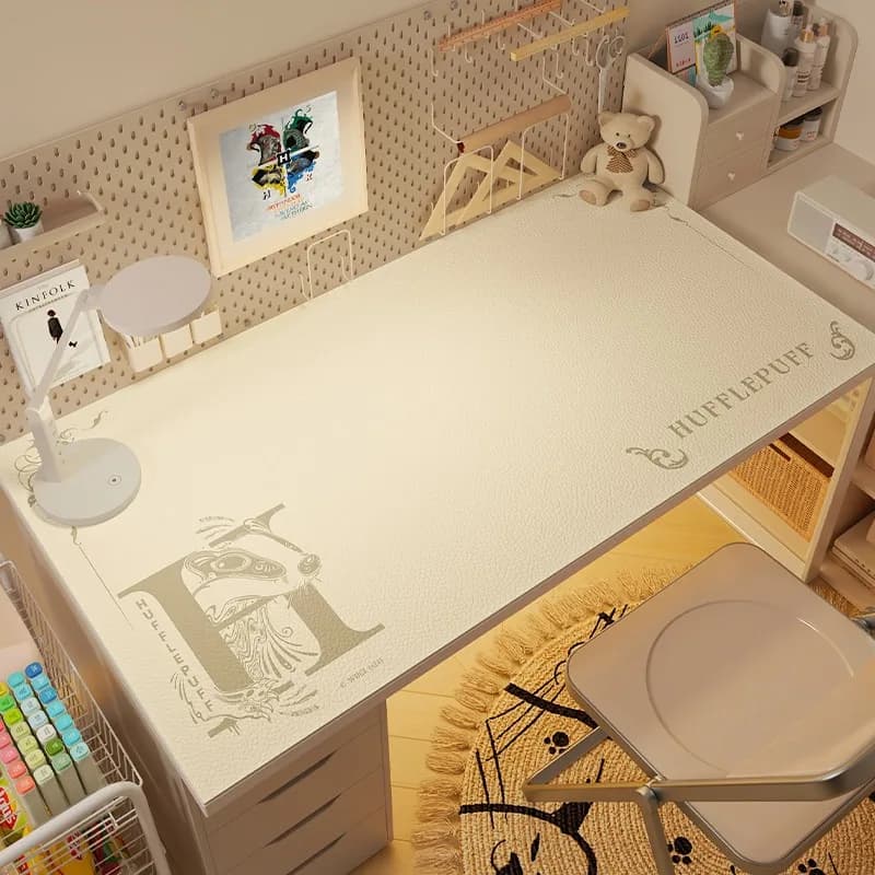 Tapis de bureau officiel Harry Potter pour étudiants, pour bureau ou table à manger, tapis de souris