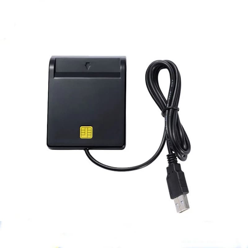Lecteur de carte Intelligent USB 2.0 Portable multifonction, abordable, facile à utiliser pour DNIE 