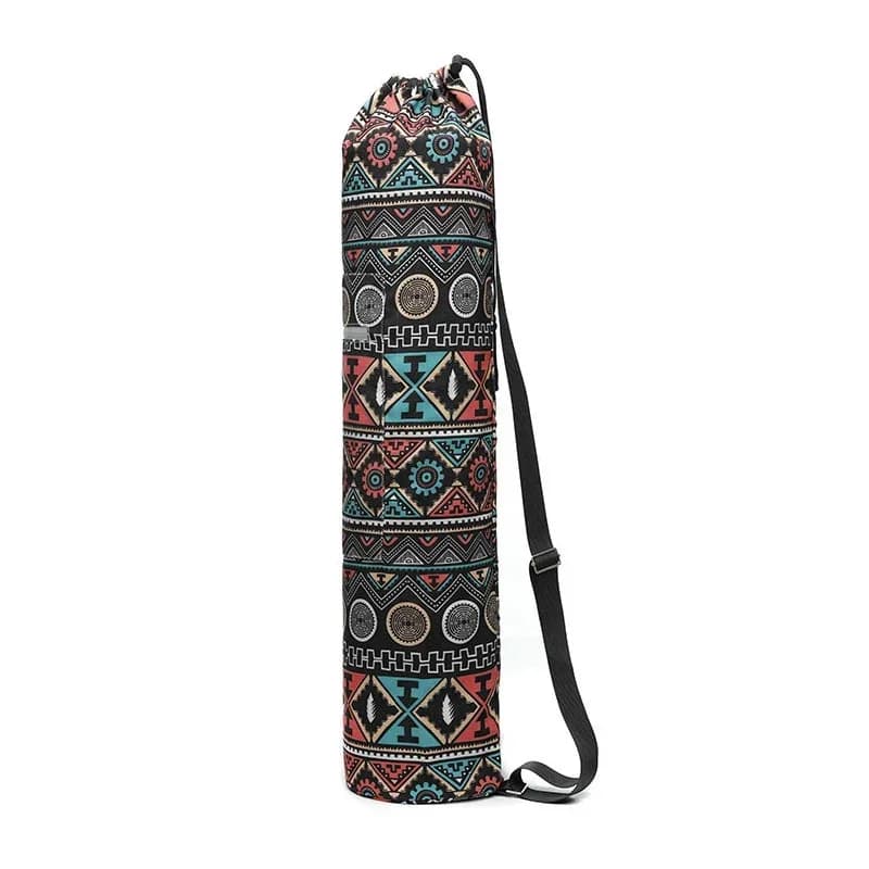 Sac pour tapis de yoga avec poche de grande taille et poche zippée pour la plupart des tapis de tail