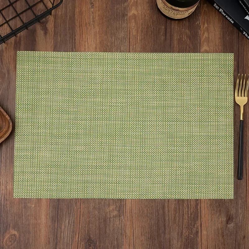 Tapis de Table à manger en vinyle, lavables, faciles à nettoyer, durables, tissés en PVC, pour campi