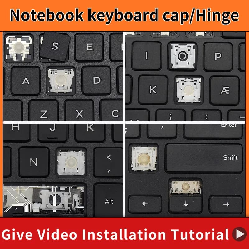 Capuchons de touches de remplacement pour clavier Dell Inspiron 15 3000 5000 3541 3542 3543 5542 355