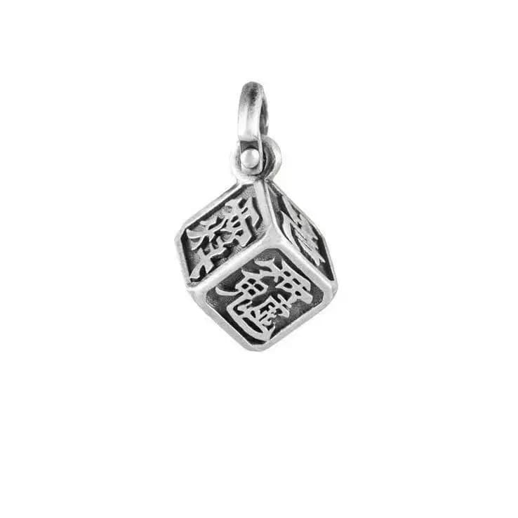 Tiankr-Bracelet en argent avec pendentif myrte tabou, Lagerstroemia, Face Face Bracelet, Accessoires