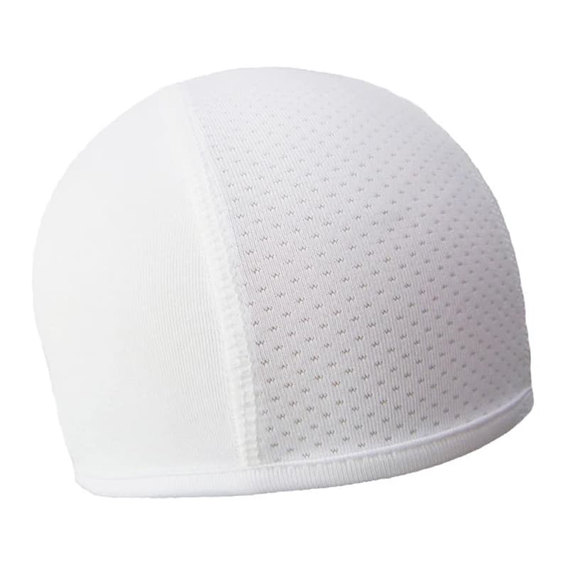Casquette intérieure de casque de moto, chapeau respirant à séchage rapide, casquette de course sous