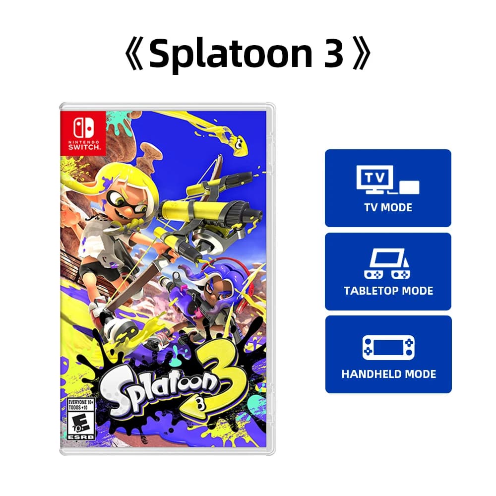 Offres sur les jeux Nintendo Switch, Splatoon 3, Cartouche fongique, Version UE