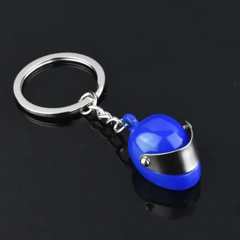 Casque de moto porte-clés Auto moteur Casque porte-clés anneau bibelot pour hommes porte-clés Chavei