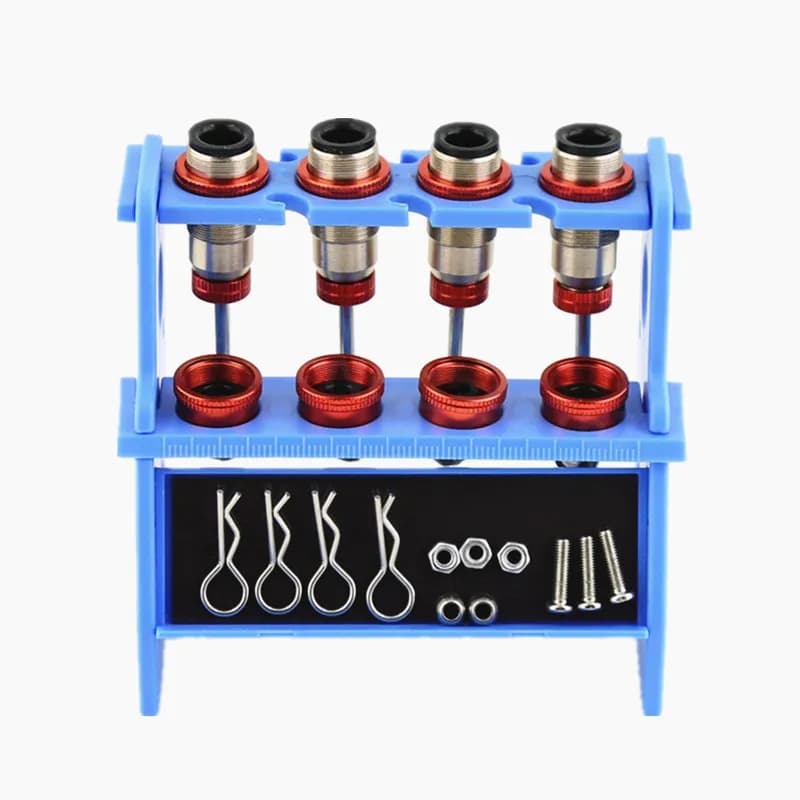 Amortisseurs de voitures RC, ajouter un support d'huile avec magnétique 36218, pièces de rechange, a