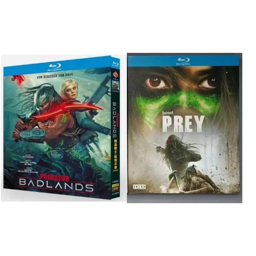 Predator : Badlands+Prey ‎   Coffret de 2 disques Blu-ray neufs scellés