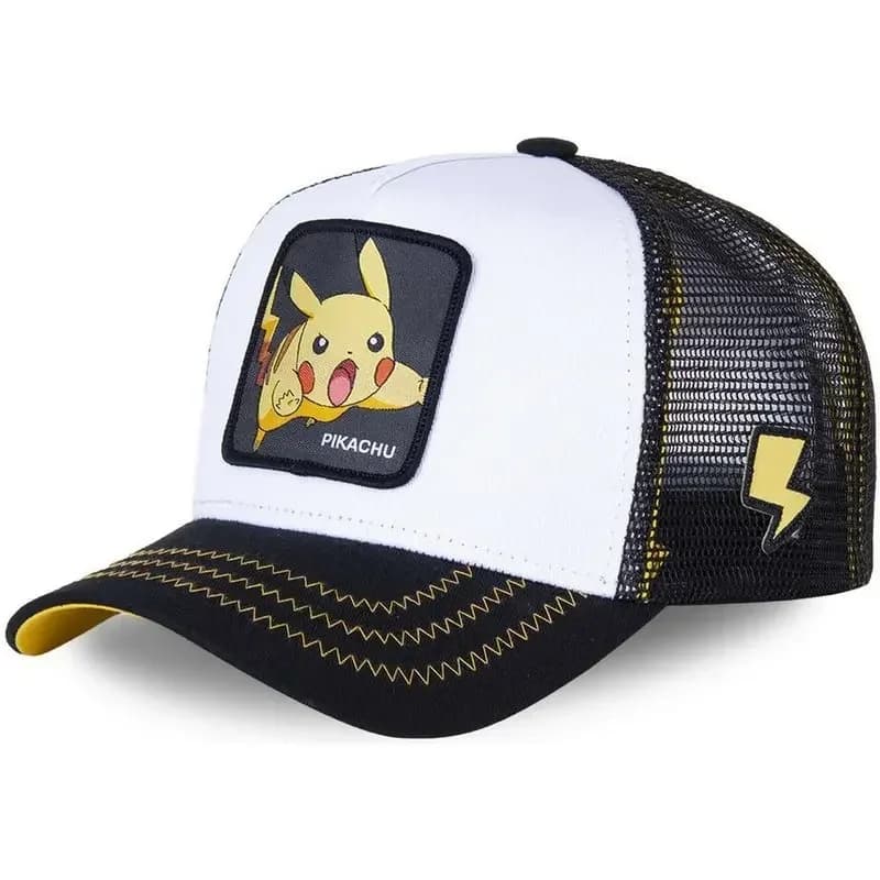 Pokemon broderie chapeau Pikachu garçons filles casquette de Baseball été chapeau de soleil Parent-e
