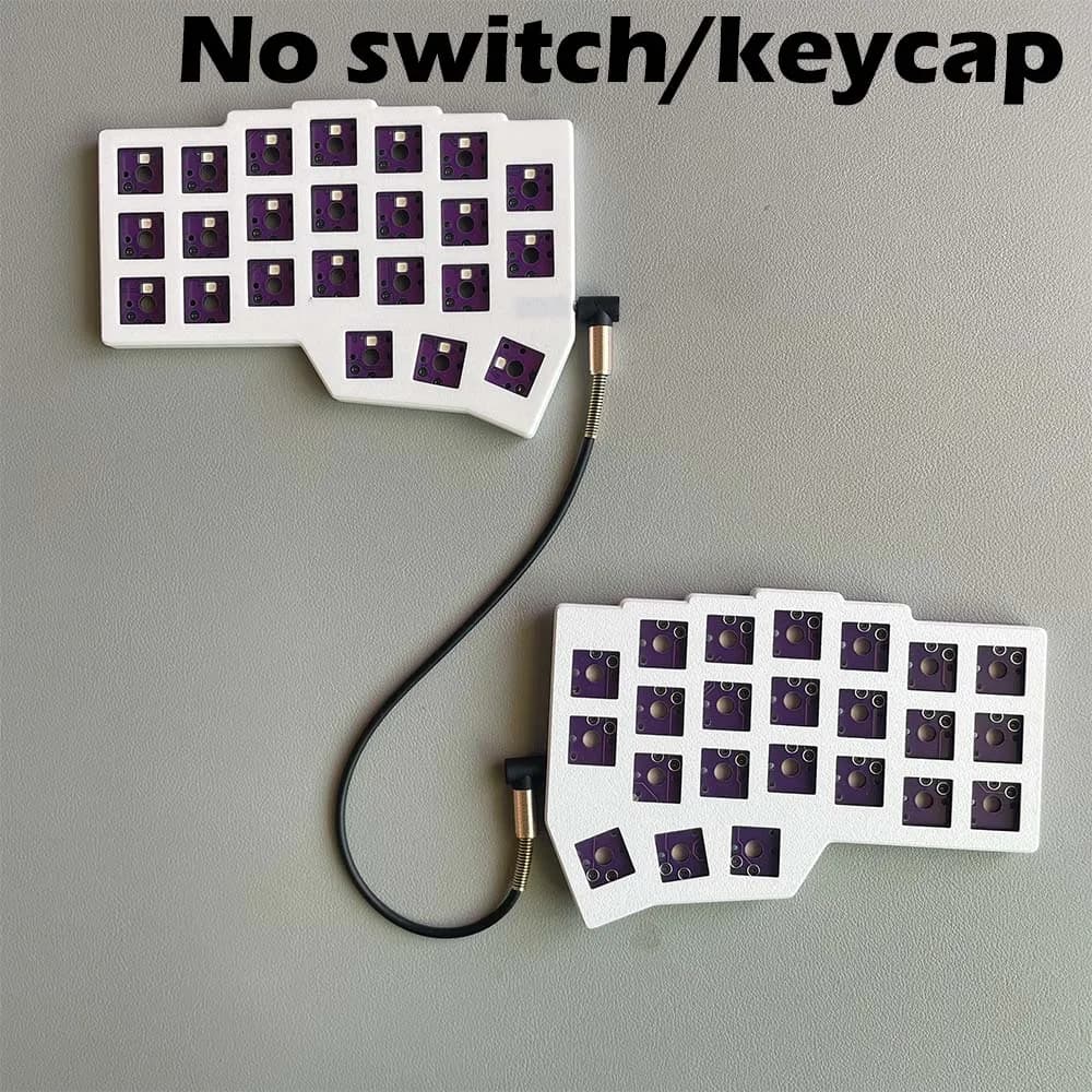 CHOC Corne clavier mécanique divisé à profil bas filaire échange à chaud Kaih Chocalate V1/V2 commut