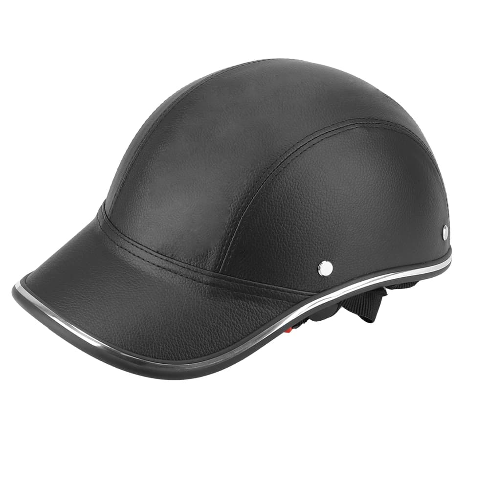Casquette d'été Vintage demi-visage, casquette de Baseball, Style pour café Racer Chopper Scooter mo