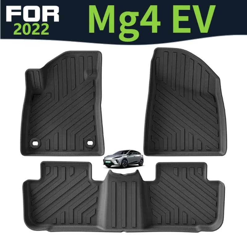 Tapis de sol pour voiture Mg4 EV 2022, accessoires TPE, Protection facile à nettoyer, tous temps, ét