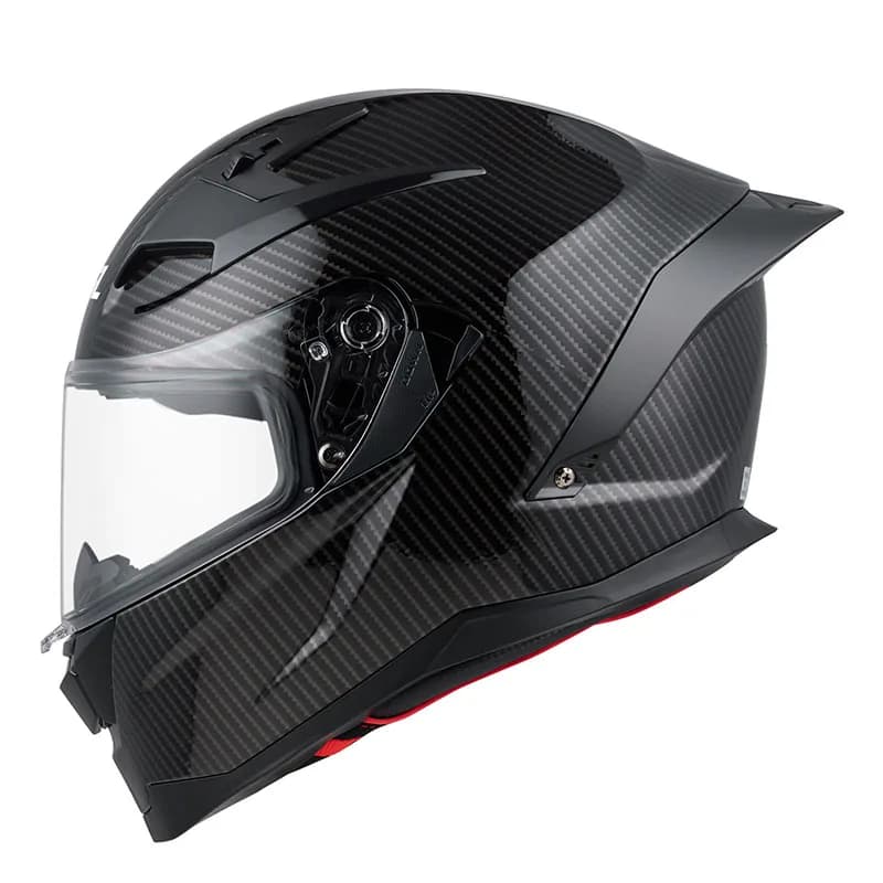 Casque de conception en Fiber de carbone 3K unisexe Casque intégral de sécurité Scooter hommes et fe