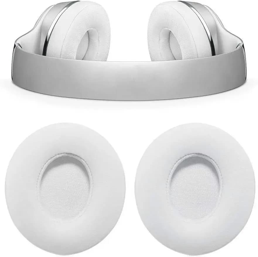 Coussinets d'oreille de remplacement pour Beats Solo 3, coussinets d'oreille pour écouteurs sans fil