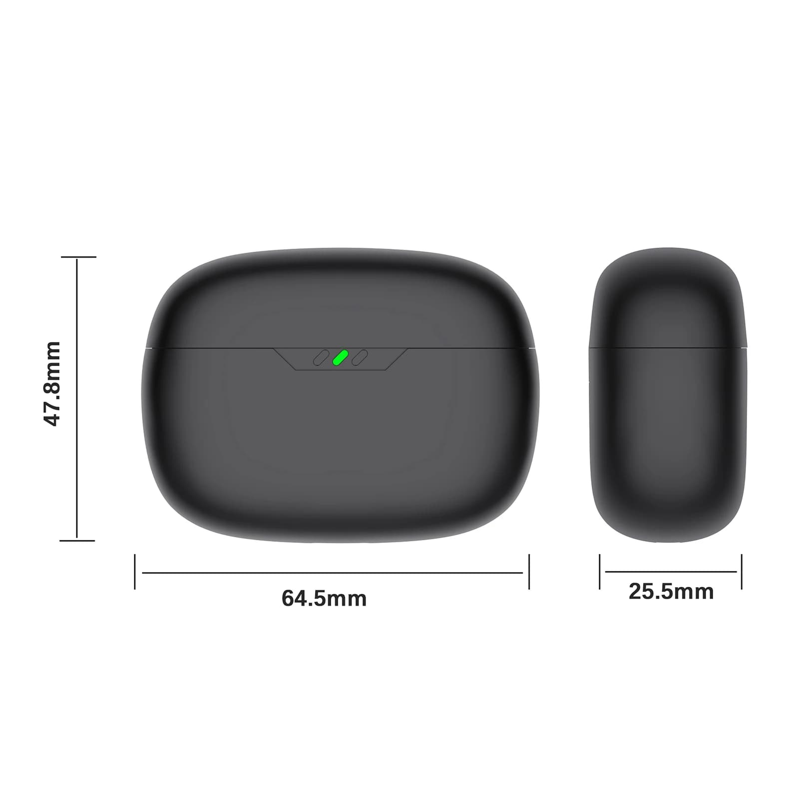 Étui de chargeur de remplacement pour écouteurs rechargeables JBL Vibe Beam type-c, étui de chargeme