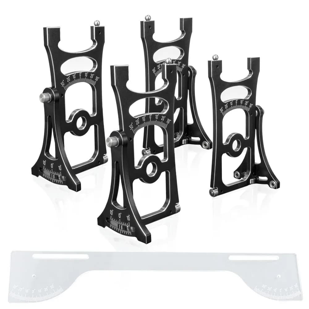 Système de configuration de châssis, ensemble d'outils de mesure avec clé à règle pour Traxxas Arrma