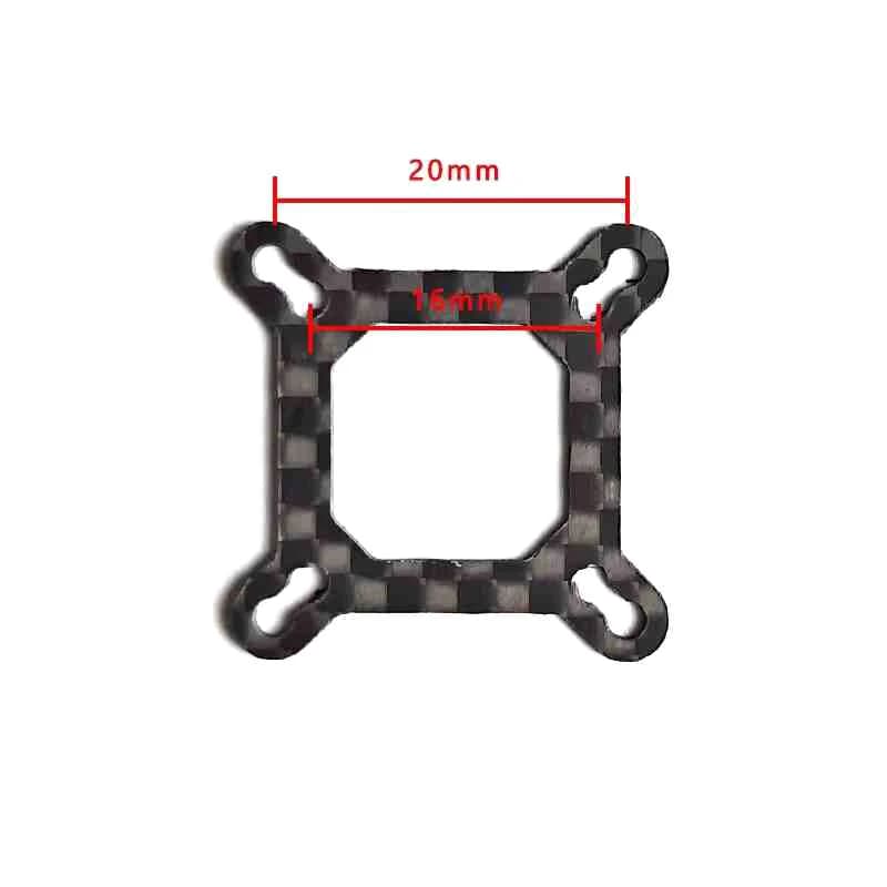 Contrôleur de vol pour Drone de course FPV ESC, carte adaptateur en Fiber de carbone ESC 30x30 à 25x