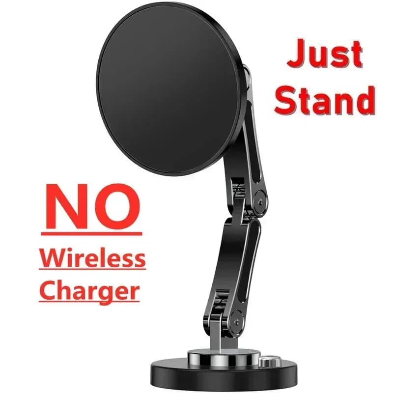 Support de chargeur magnétique sans fil pour voiture, Station de charge rapide, support de téléphone