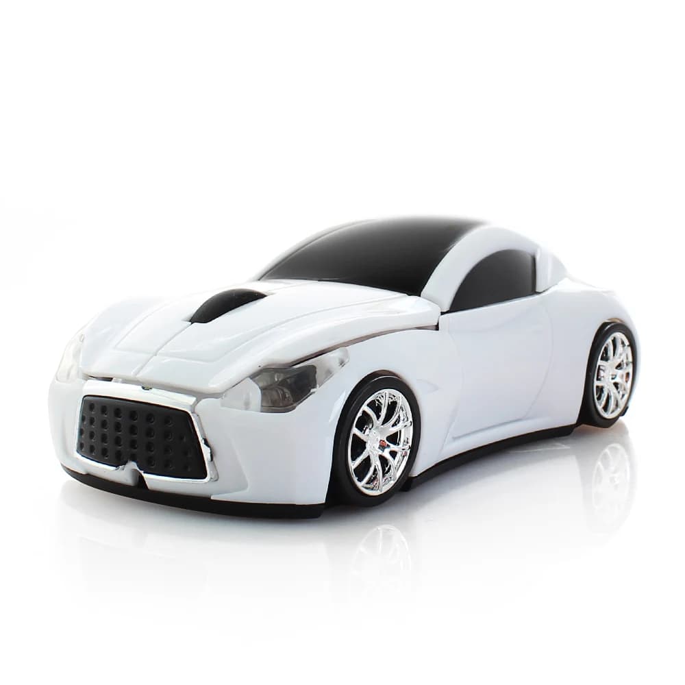 2.4G sans fil Cool sport voiture style muet ordinateur souris ergonomique optique silencieux souris 