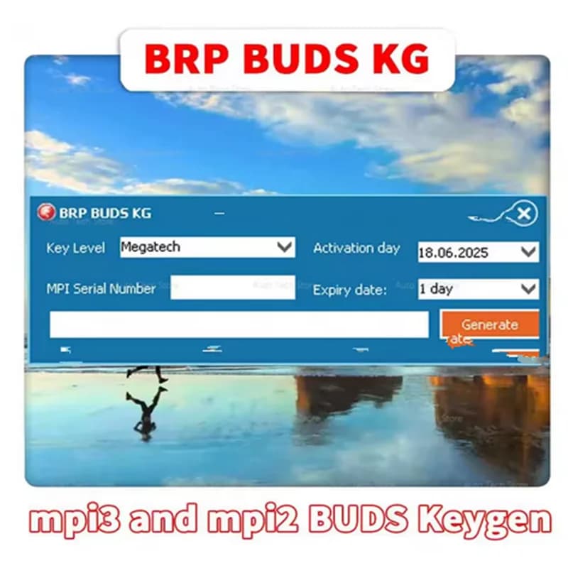 Bourons BRP débloqués, pour mpi-3 et mpi-2 BUDS Keygen, installation illimitée, aide à distance sur 