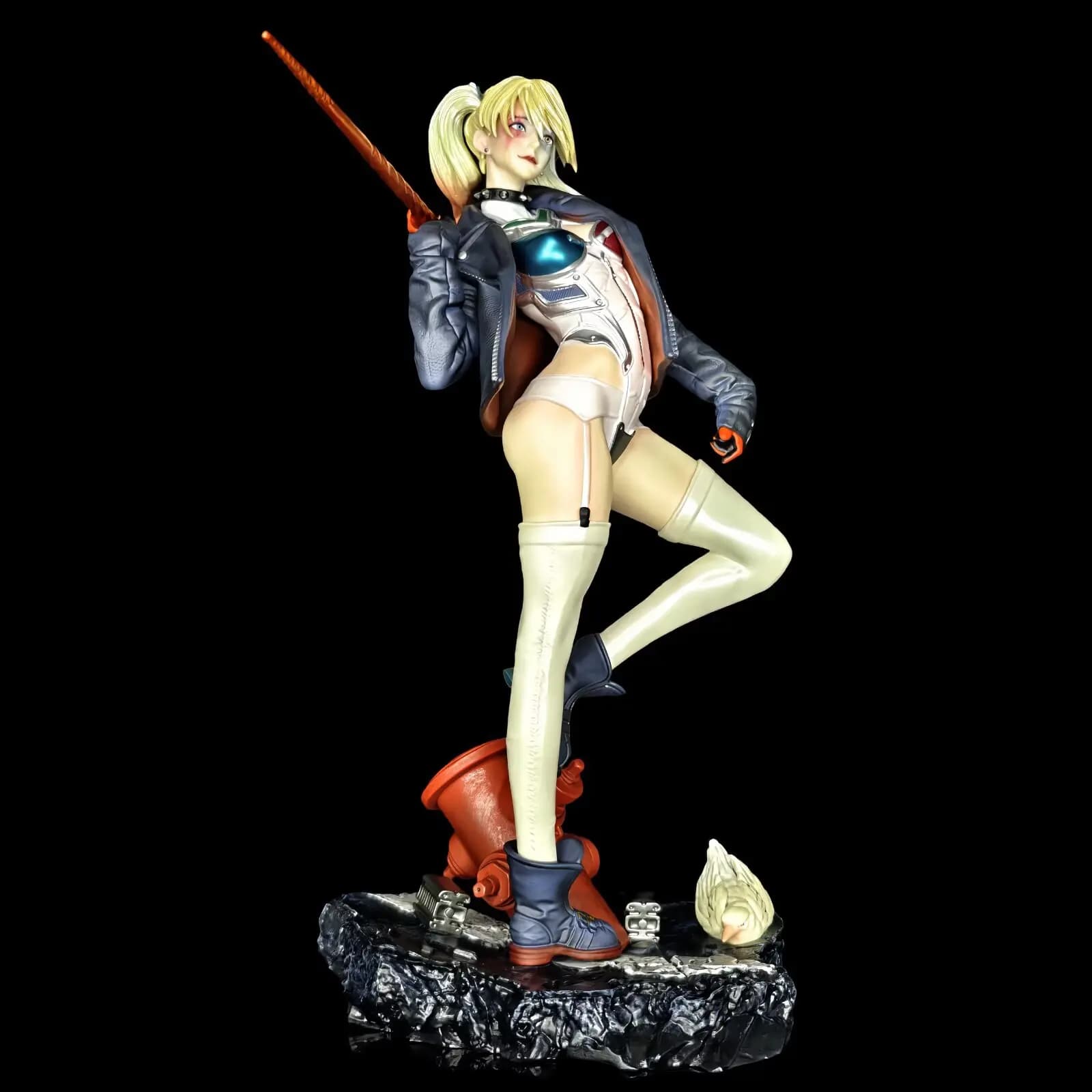 Figurine d'action Harleen Quinzel Harley Quinn, modèle Version de haute qualité, Statue de fille Clo