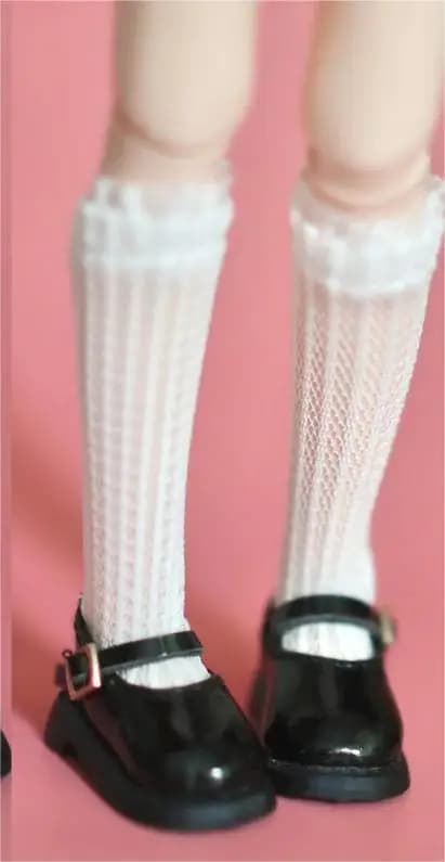 HOUZIWA – accessoires de poupée Blyth, chaussettes en dentelle pour OB22 OB24