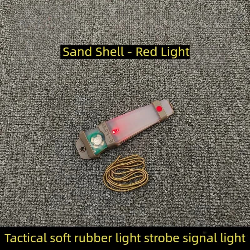 Dulfma-Lampe étanche pour casque, lumière clignotante de sécurité, signal lumineux de survie, équipe