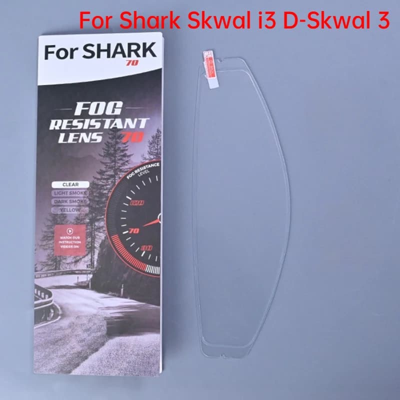 Visière pour Shark Skwal i3 d-skwal 3 D Skwal 3 Ridill 2, visières de casque, lentille de remplaceme