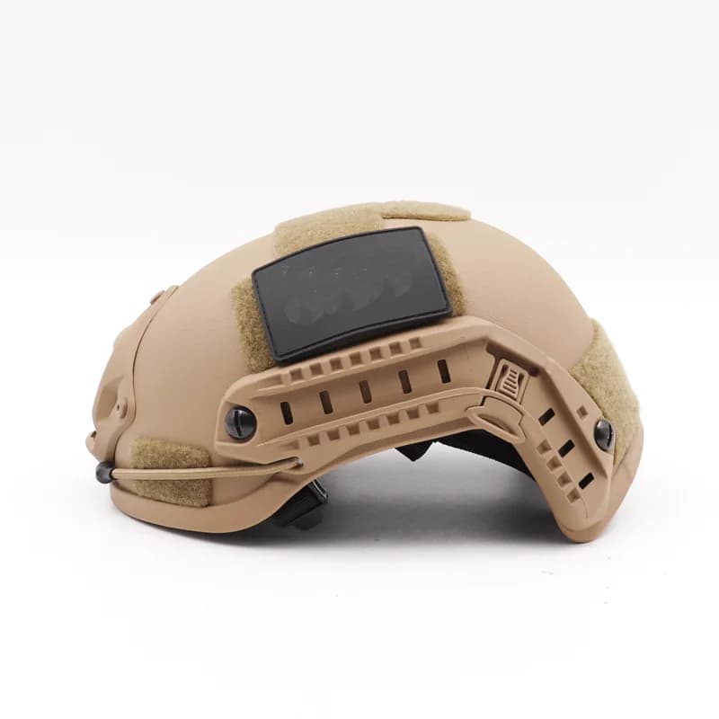 Casque ABS DulLightweight pour enfants, Airsoft CS, sports de plein air, entraînement, 53-55cm, blan