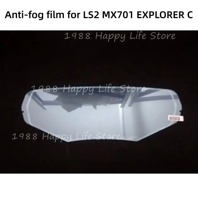 Visière photochromique pour casque de moto LS2 MX701 EXPLORER C, lentille de remplacement, bouclier 