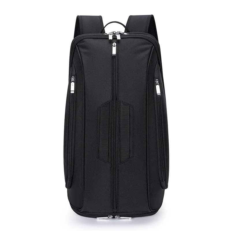 Sac de tennis personnalisé avec nom imprimé SR, sac de sport d'entraînement, compartiment à chaussur