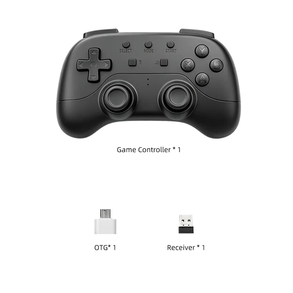 VILCORN NOUVEAU contrôleur de jeu sans fil 2.4G pour PC Android, bouton Turbo, manette ergonomique, 