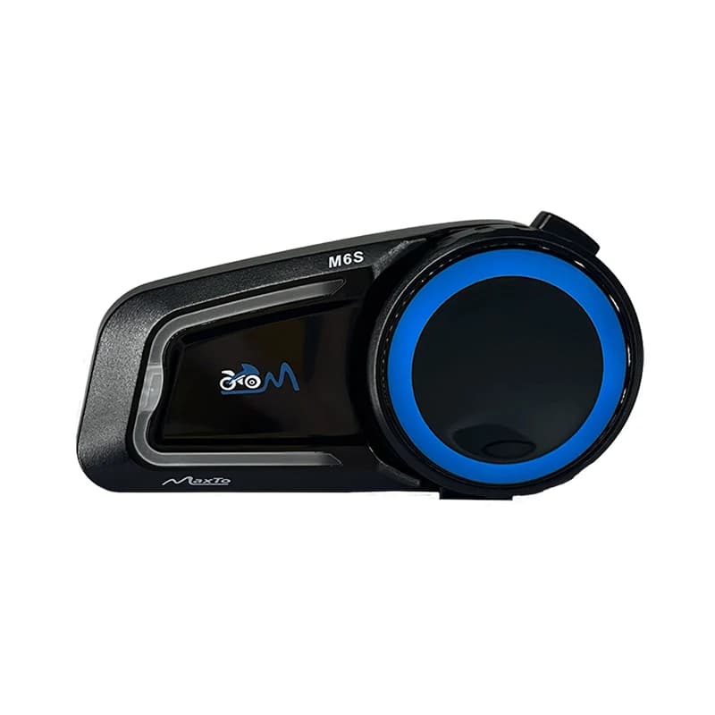 Casque de moto Bluetooth Maxto M6S avec interphone, étanche IP67, prend en charge le partage de musi