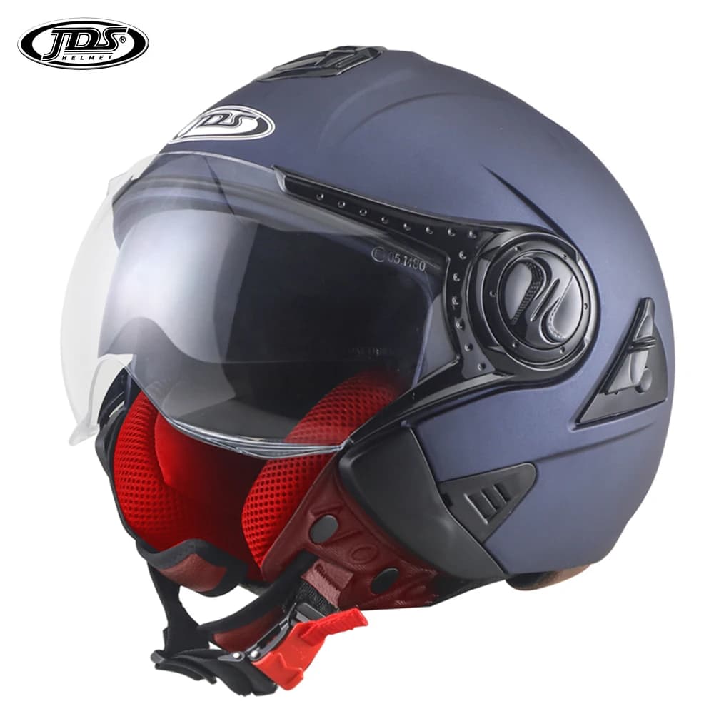 Casque de Moto pour hommes, à Double objectif, ouvert au visage, hors route, été