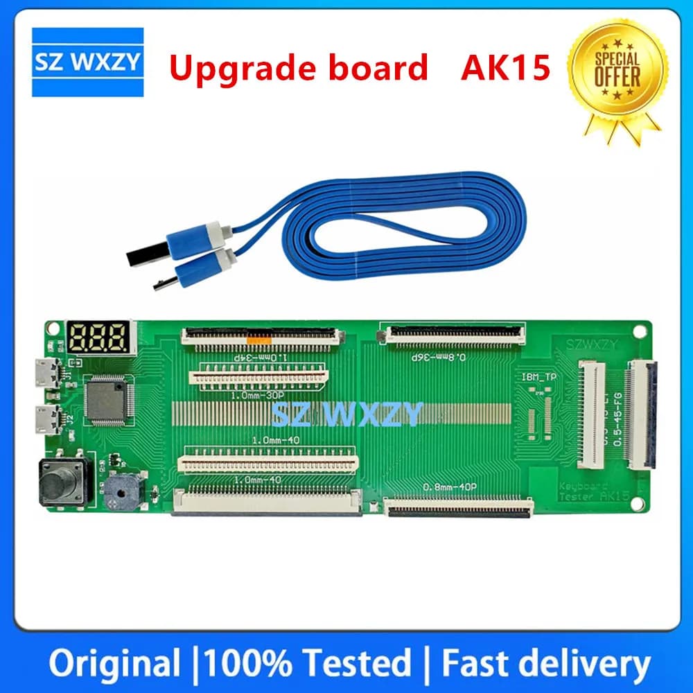 Testeur de clavier d'ordinateur portable QK-AK15 AK15, dispositif de test, Machine-outil, Interface 