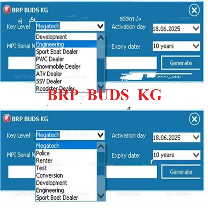 Bourons BRP débloqués, pour mpi-3 et mpi-2 BUDS Keygen, installation illimitée, aide à distance sur 