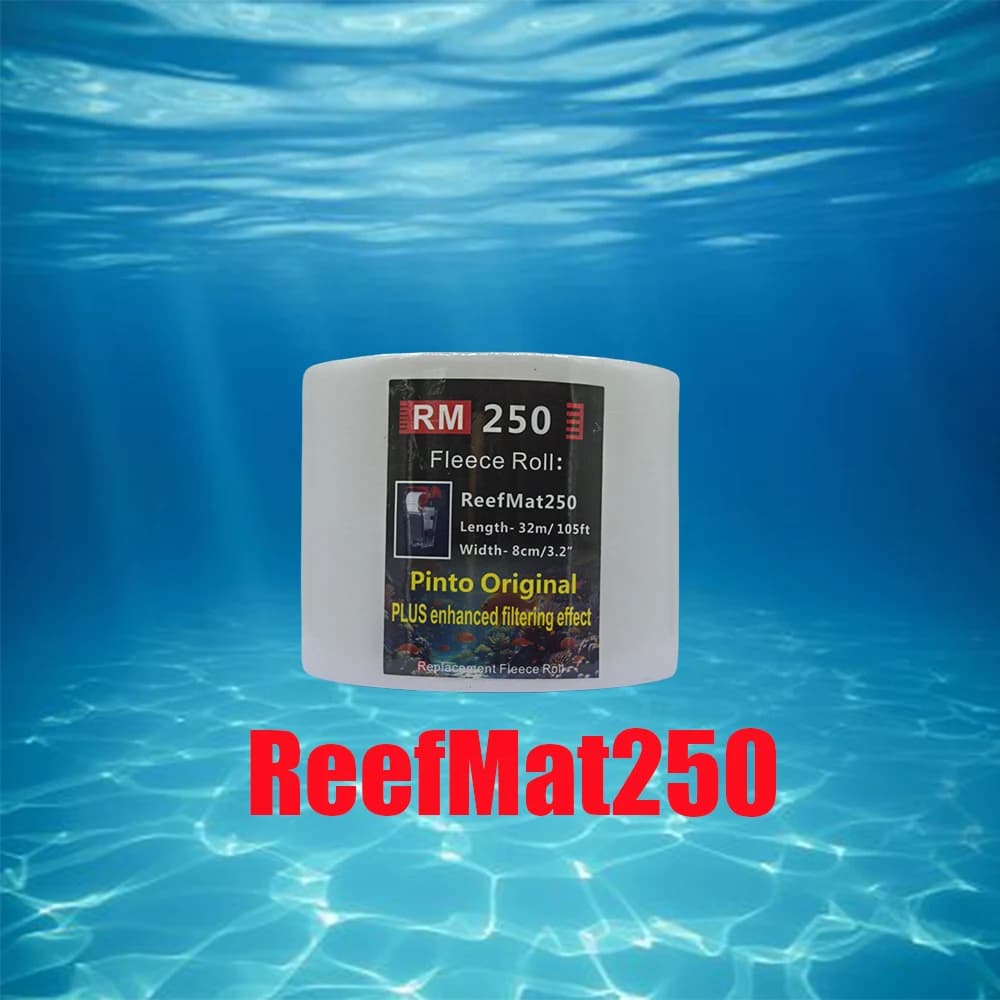 Système ReefMat Red Sea pour remplacement Premium – Rouleau de filtre ReefMat (250/500/1200 μm), lon