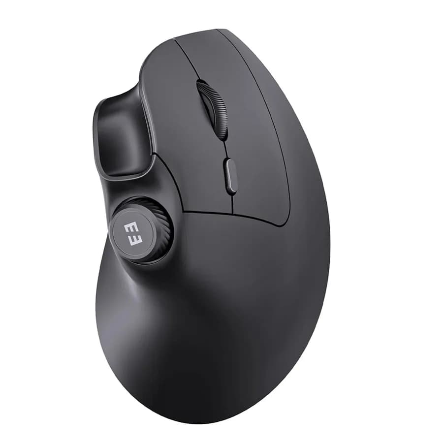 Souris sans fil ergonomique Bluetooth 2.4G Seenda avec bouton de Volume clics silencieux souris USB 