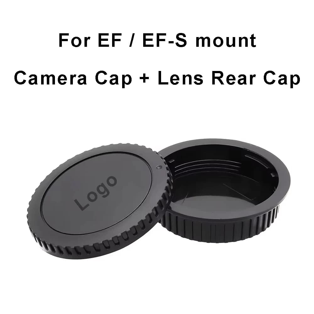 Pour Canon EF/EF-S ensemble de capuchons d'objectif arrière + capuchon d'objectif du corps de l'appa