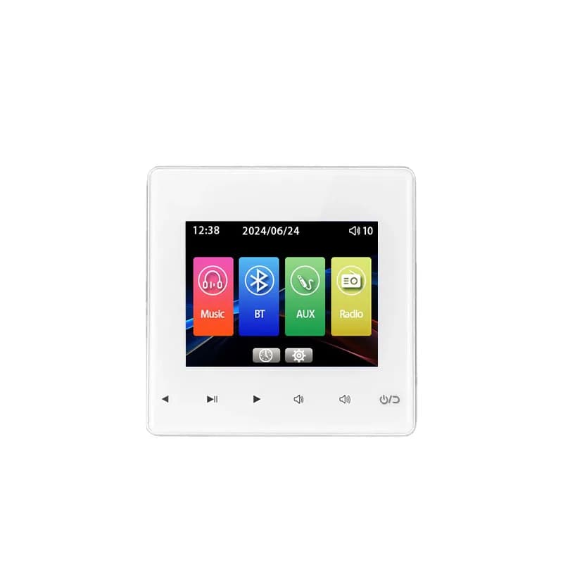 Home cinéma système de musique de fond audio dans le mur amplificateur de puissance lecteur bluetoot